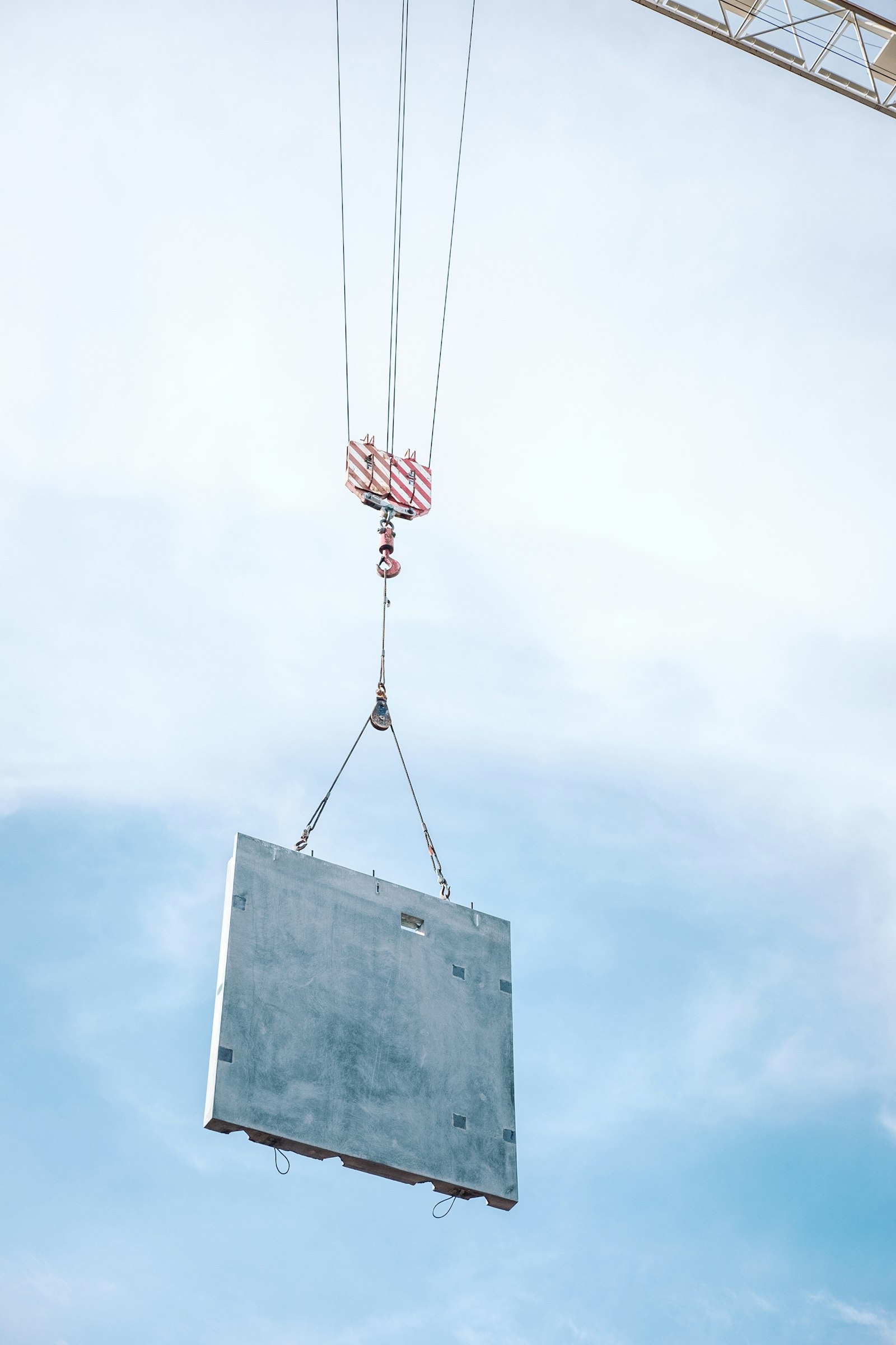Crane Picks — Broadax Construction site work